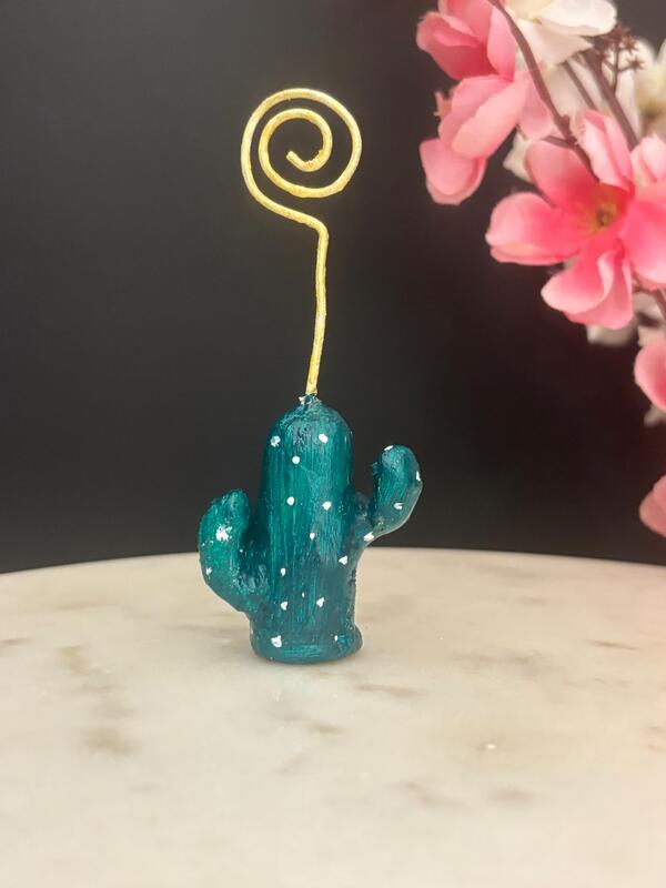 Mini Cactus Memory Holder