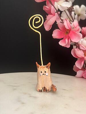 Sweet Kitty Photo Holder