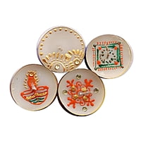 Decorated Diyas (Pack of 4)