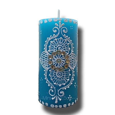 Radiance Candle-Blue