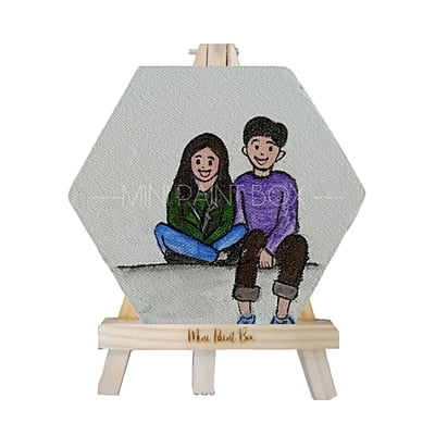 Joyful Togetherness: A Moment of Childhood Bliss